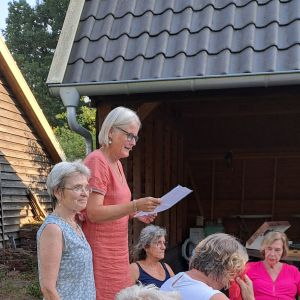 01-07-2025 Afsluiting zang seizoen in de tuin van Ton en Marian